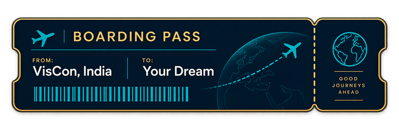 Boarding Pass — Ready to Take Off