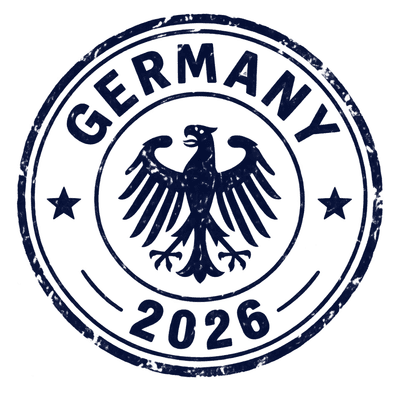 Germany visa stamp